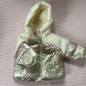 Zara kids puffer winter jacket size 9-12 months LIKE NEW
